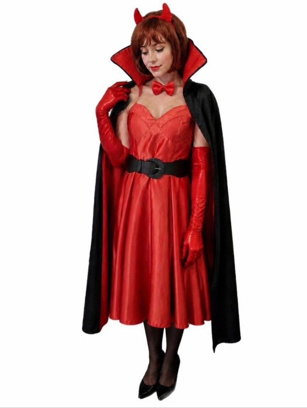 Halloween Costume Upcycled Devil Costume Set NWOT Size 14